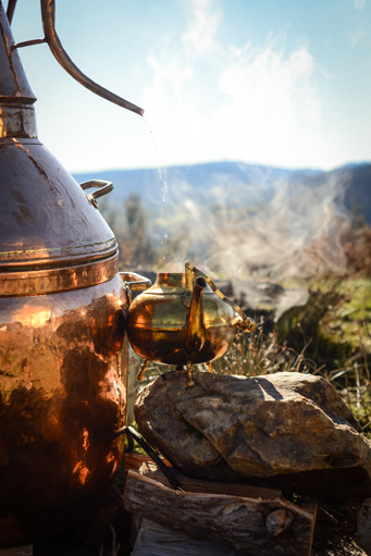 Ruahine Ports copper still and kettle